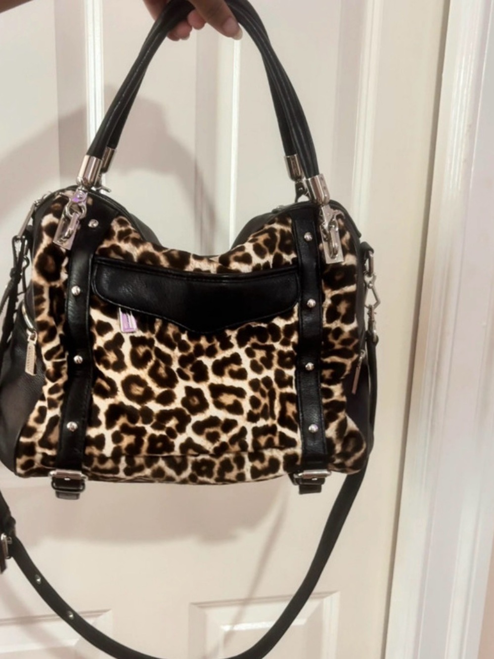 Rebecca Minkoff cheetah print bag
